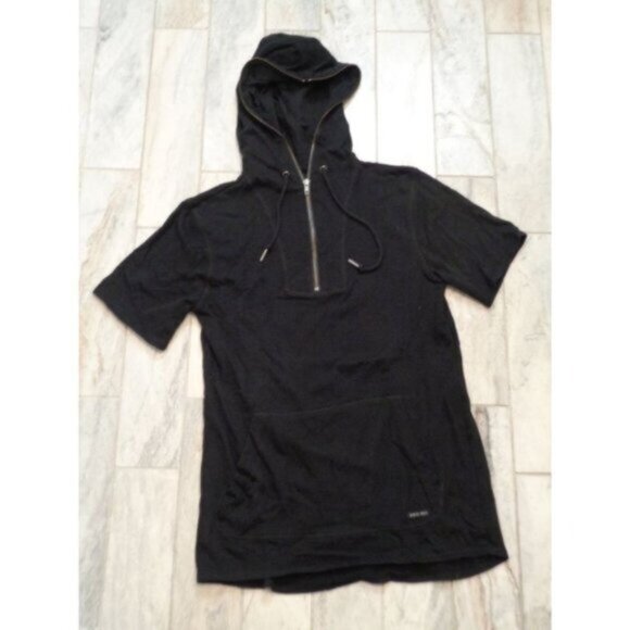 Ninth Hall women's small black hooded top - Picture 1 of 5